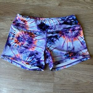 Born Primitive Women's Athletic Shorts Tie Dye Size Small